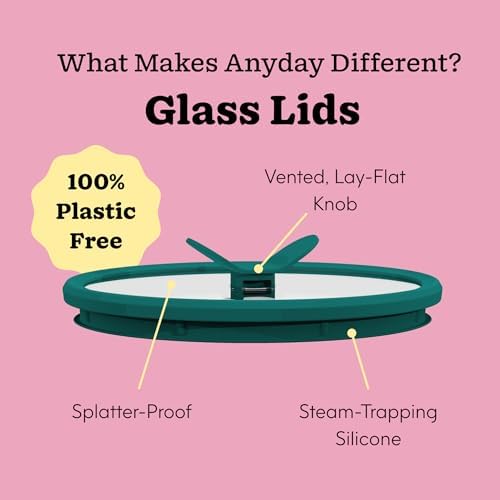 2-Pack 2-Cup Glass Food Storage Set (Clear Kale)
