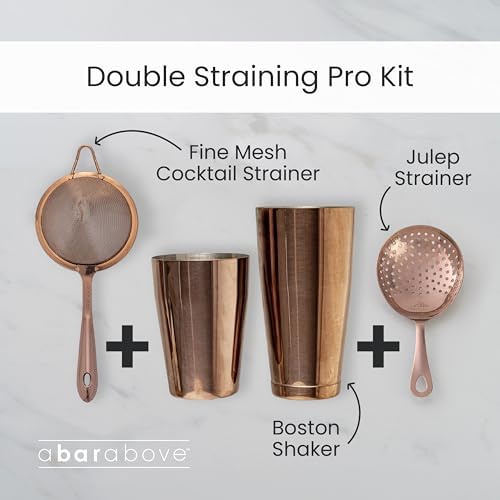 Professional Boston Shakers Set 18 oz Weighted Stainless Steel Cocktail Shaker Set for Bartenders, Premium 304 Steel Bar Shaker, Essential Bartending Tools for Mixing Drinks