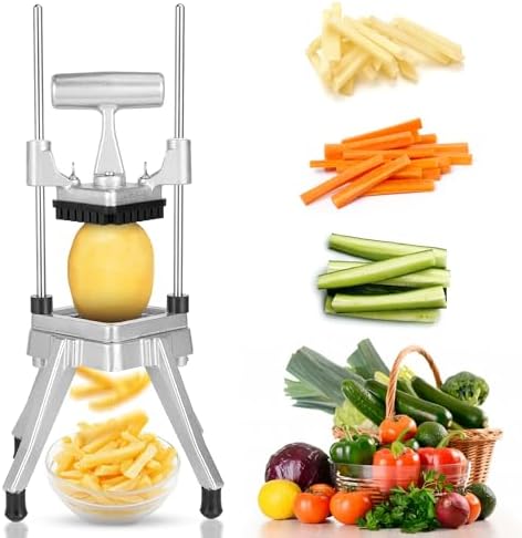 Commercial Vegetable Chopper Fruit Dicer Manual Food Cutter 3/8"