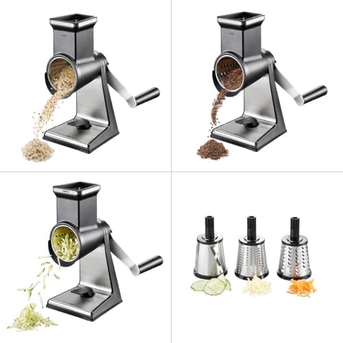 Rotary Grater TRANSFORMA 3 Drums