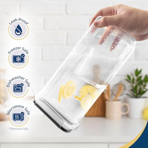 Pantry Organizers and Storage | Food Containers with Lids (26 Sets)