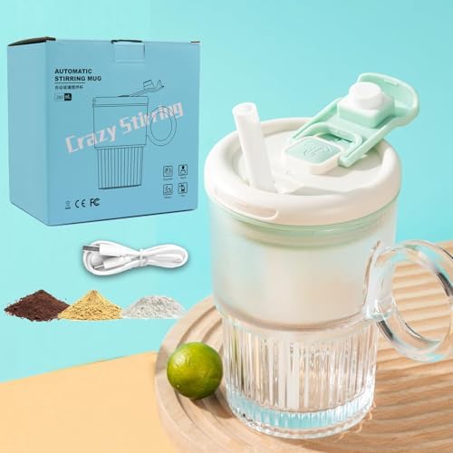 Stirring Mug Cup, Electric High Speed Mixing Cup