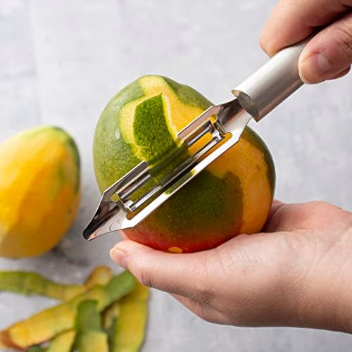 Cutlery Deluxe Vegetable Peeler (R141), Silver