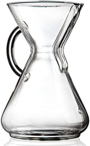 Pour-Over Glass Coffeemaker - Glass Handle Series - 10-Cup - Exclusive Packaging