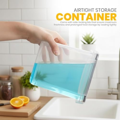 Plastic Airtight Food Storage Containers Sets with Lids, 24 Pack