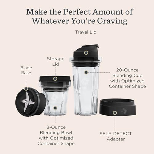 Vitamix Blending Cup and Bowl Starter Kit with SELF-DETECT Technology - Image 4