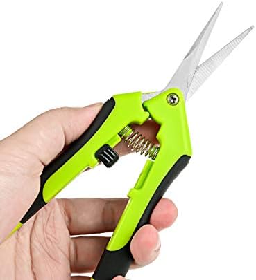 8 Pack 6.5 Inch Pruning Gardening Shears, Anti Slip Manual Trimming Pruning Scissors with Stainless Steel Straight Blades, Multifunctional Pruners for Garden Flower Herb