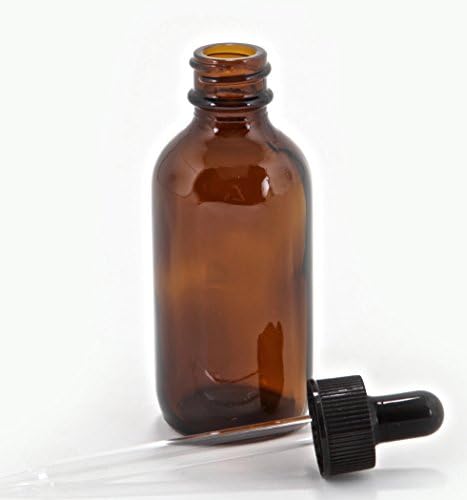 Vivaplex 2 oz Amber Glass Bottles With Glass Eye Droppers - 12 pk - Image 5