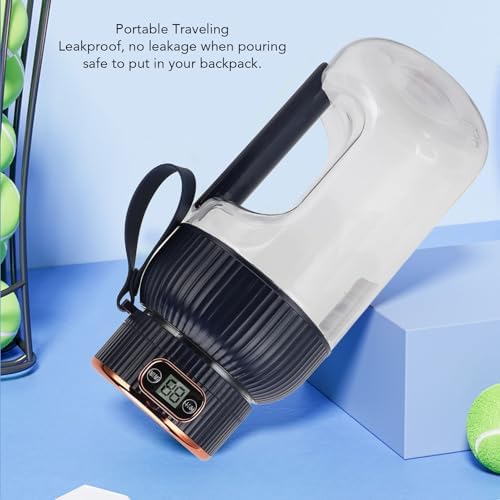 Portable Juicer Cup, 150W 1200ml Multifunctional Mini Travel Blender for Gym Home Office Sports Outdoor, Mini Juicer Cup, Mini Blending Cup, Portable Juice Cup (Blue) - Image 3
