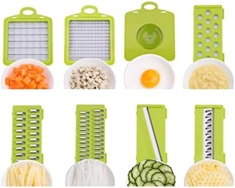 Vegetable Slicer | Kitchen Multifunctional Mandoline Vegetable Slicer,Mandolin Slicer, Vegetable Chopper And Slicer, Dicing Machine, Adjustable Vegetable Cutter with Container Pld-us - Image 6