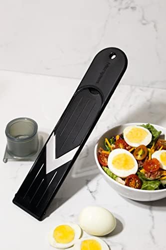 Microplane Mini Mandoline Slicer - Compact Slicer for Strawberries and Mushrooms - Image 3