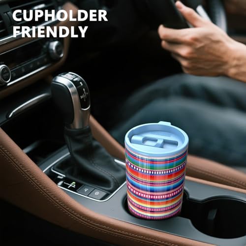 TILUCK 20 oz Insulated Coffee Tumbler with BPA-Free Lid - Image 4
