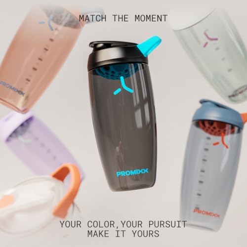 PROMIXX Pursuit Protein Shaker Bottle 26oz, Ecozen, Black - Image 6