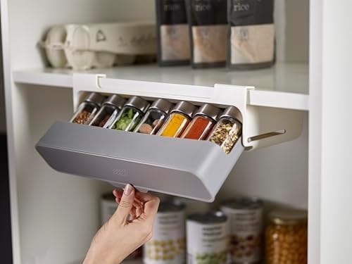 Joseph Joseph Under-Shelf Cabinet Spice Rack Organizer