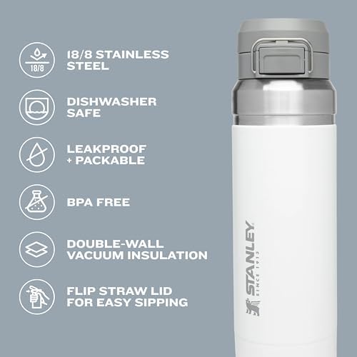 STANLEY Quick Flip GO Bottle, 24 oz, Black 2.0