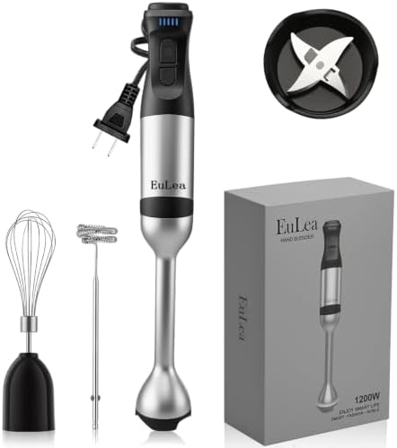 3-in-1 Immersion Blender 1200W 5-Speed Set