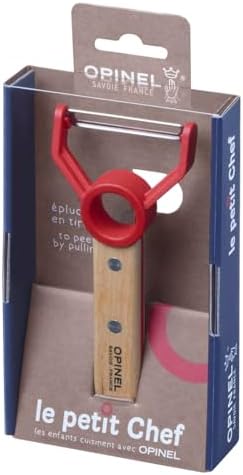 Le Petit Chef Peeler For Children and Teaching Food Prep and Kitchen Safety, Made in France