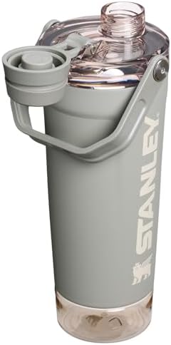 STANLEY Vitalize Shaker Bottle, 20 oz, Sage Grey - Image 3