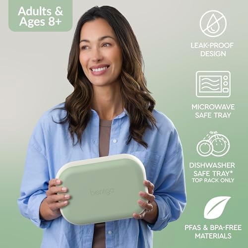 Chill Max Leak-Proof XL Bento-Style 3 or 4 Compartment Lunch Box