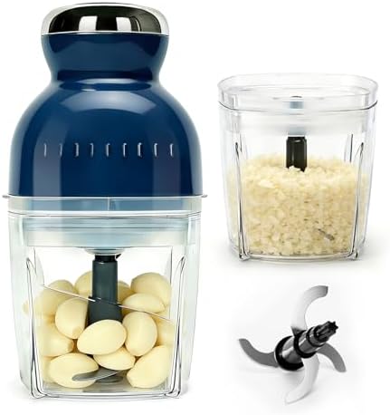 Brigii Electric Garlic Mincer & Onion Chopper, 3-Cup Mini Food Processor by Brigii