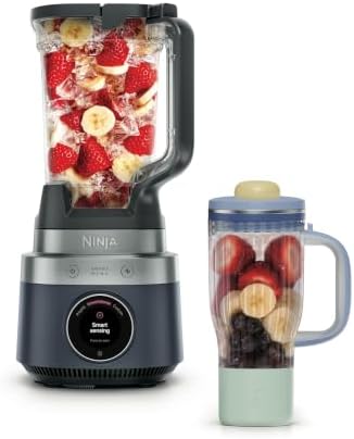 Ninja CrushBOSS 2-in-1 Blender & Tumbler, 1850PW, Midnight Blue, LB301BL by Unknown