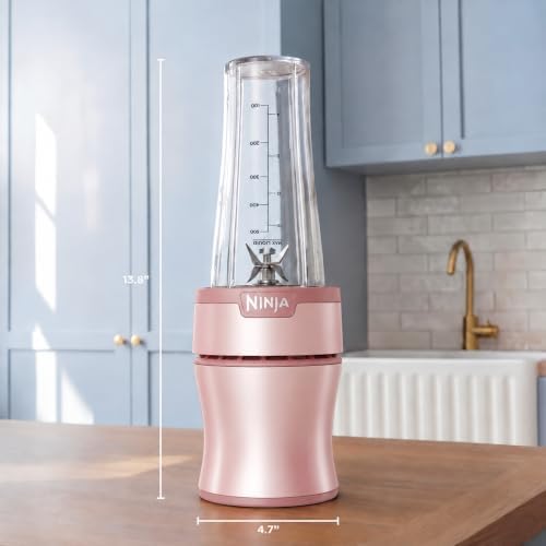 Ninja Nutri-Plus Personal Blender, 900PW, (3) 20oz Cups, Pink, BN301PKBRN - Image 6