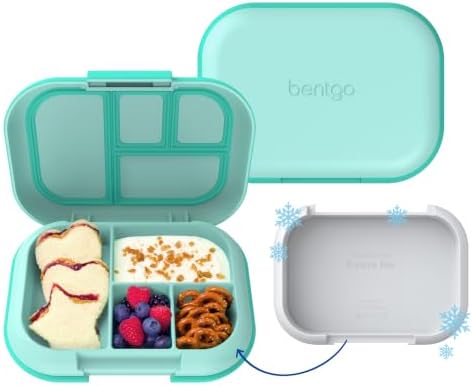 Chill Kids 4-Compartment Bento Box Leakproof Lunch Box