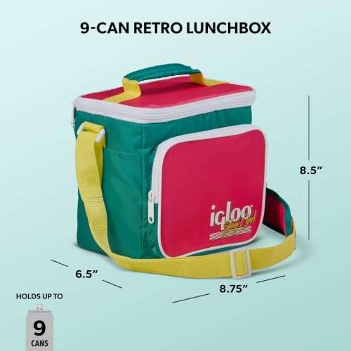 Igloo Retro Square Lunch Bag Cooler