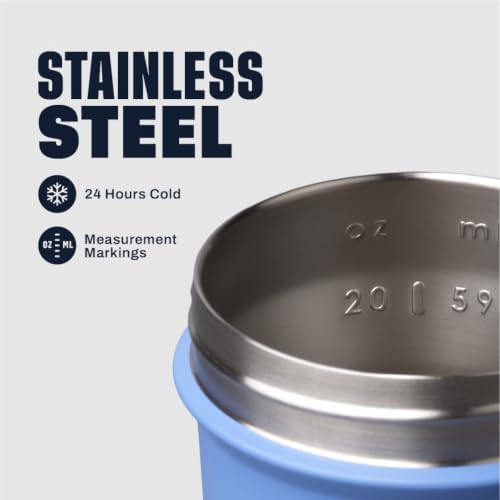 BlenderBottle Sport Sleek Stainless Steel Shaker Bottle 25 oz Dandelion - Image 3