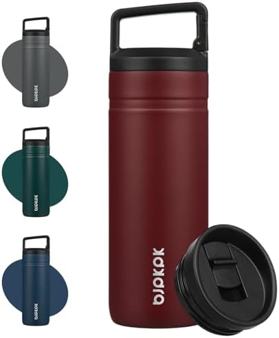 BJPKPK 20 oz Insulated Travel Water Bottle, Coffee Tumbler Stainless Steel by BJPKPK