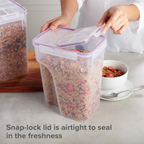 Airtight 2-Pack (22.8 Cup) Cereal Dispenser Storage Containers