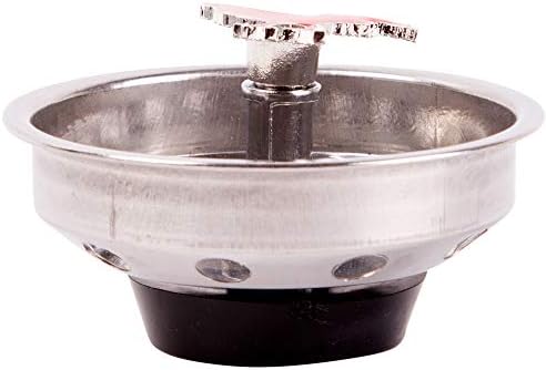 Kitchen Sink Strainer for Standard Drains - Drain Stopper With Fun Finish (Rooster)