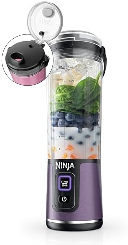 Ninja Blast Portable Blender, Cordless, 18oz Vessel, BC151PL by Unknown