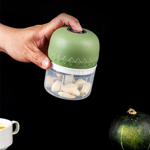 Electric Garlic Chopper, 250ml Mini Food Processor, Usb Garlic Mincer - Image 5