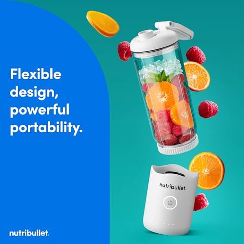 nutribullet Flex Portable Blender NBPB50200AW, Matte White - Image 2