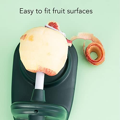 Apple Peeler Slicer Corer, Multi-Function Fruit Peeler with Stainless Steel Blades, Vegetable Peeler for Apples, Potatoes, Pears, Easy to Use Kitchen Tool