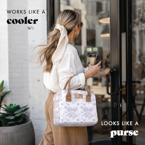 Bloomington Insulated Lunch Bag for Women w/ Containers