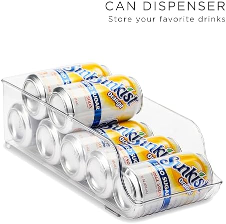 Fridge Organizers and Storage Bins for Pantry & Fridge (8 Piece Set)
