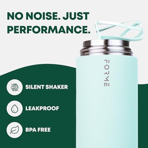 FORME - Blender Shaker Bottle, Double Insulated Stainless Steel, 23.7 oz - Image 2
