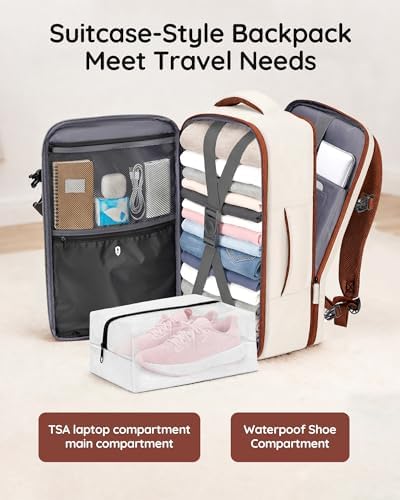 Taygeer TSA Approved Under Seat Backpack, 35l College Backpack for Women - Image 4