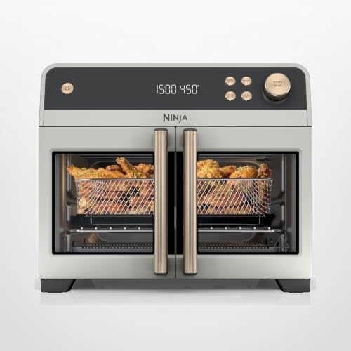 Ninja French Door Premier Air Fry Oven, Amazon Exclusive Bone & Champagne by Unknown