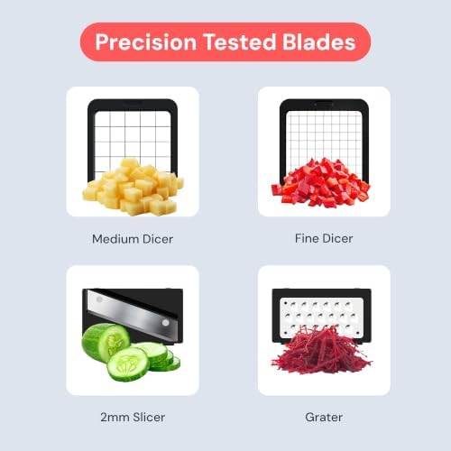 Fullstar Pro XL Vegetable Chopper & Mandoline Slicer, All-in-1 Kitchen Tool - Image 4