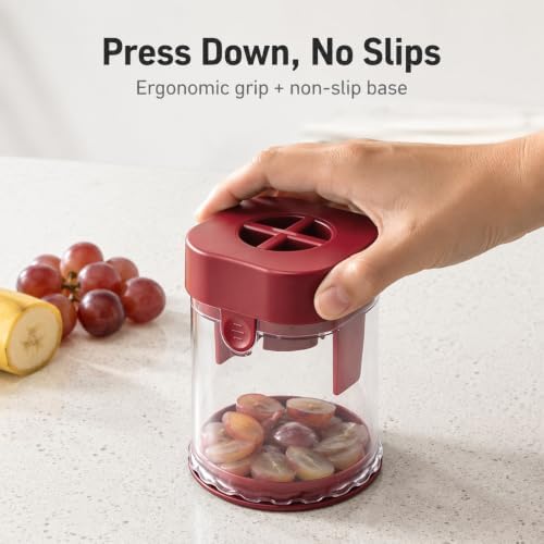 Fruit Slicer Cup, 2-in-1 Detachable Strawberry Slicer & Dicer - Image 6