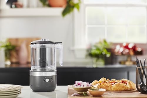 KitchenAid 5 Cup Food Chopper Cordless KFCB519DG, Charcoal Grey - Image 5