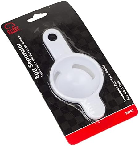 Chef Craft Basic Plastic Egg Separator, 5 inches in length, White - Image 2