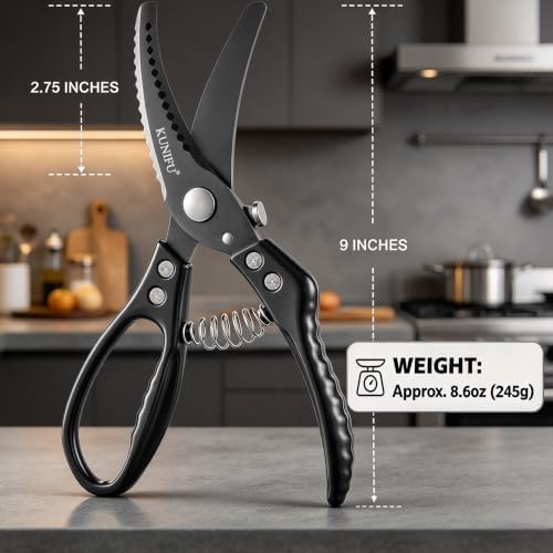 Heavy Duty Stainless Steel Poultry Shears Kitchen Scissors