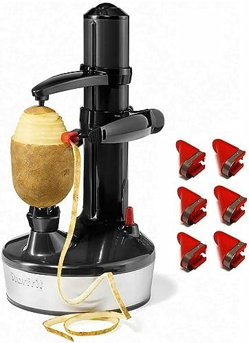 Rotato Express 2.0 Electric Peeler, 6 Blades, Black