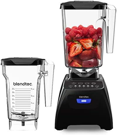 Classic 575 Blender (Black), 90oz* WildSide+ & 75oz* FourSide Jars