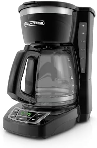 BLACK+DECKER 12-Cup Drip Coffee Maker with Vortex Brewing