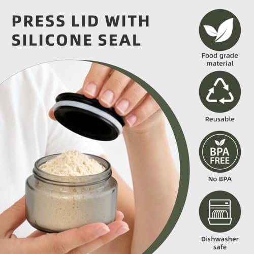2-Pack Storage Base with Snap-on Lid for Stanley Shaker Bottle 20 oz - Image 3